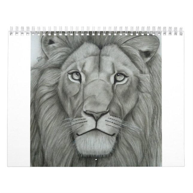 Majestic Lion Calendar (Cover)