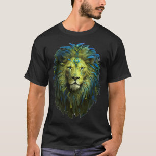 Majestic Lion Design T-Shirt