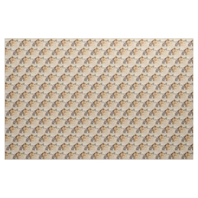 Majestic lion fabric (Yard)