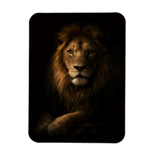 Majestic Lion Flexible Photo Magne Magnet