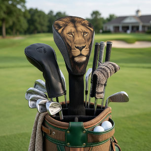 Majestic Lion Golf Head Cover