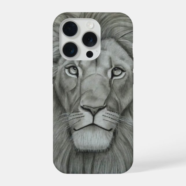 Majestic Lion iPhone Case (Back)