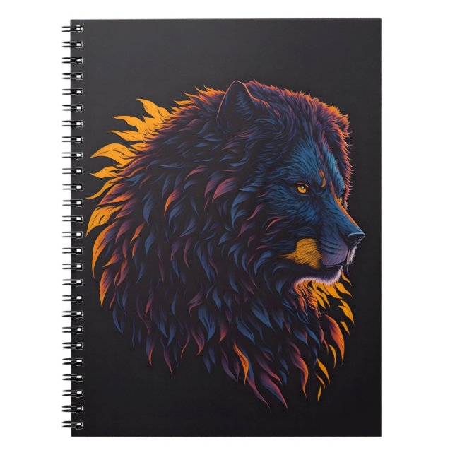 Majestic Lion Notebook (Front)