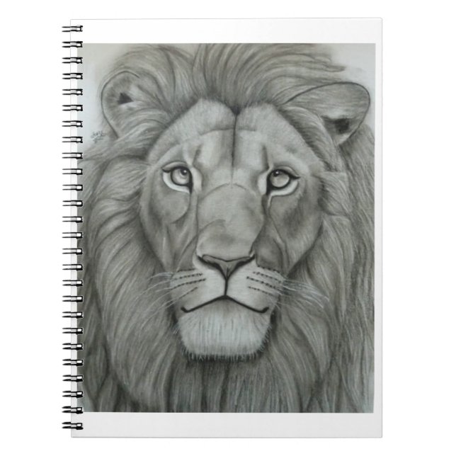 Majestic Lion Notebook (Front)