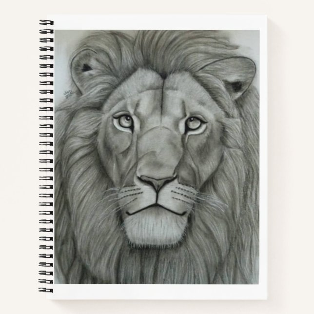 Majestic Lion Notebook (Front)
