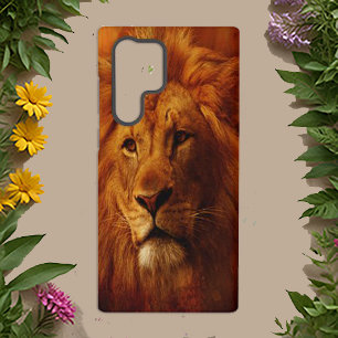 Majestic Lion Portrait  Samsung Galaxy Case