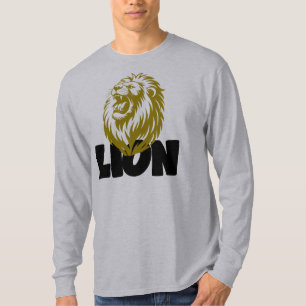 Majestic Lion Roar Graphic T-Shirt