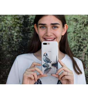 Majestic Loon on a Rock - personalised iPhone 11 Pro Case