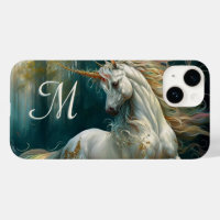 Majestic Magical Unicorn with Monogram