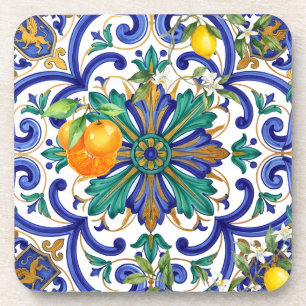 Majestic Majolica baroque Italian Coaster