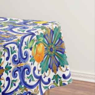 Majestic Majolica baroque Italian Tablecloth