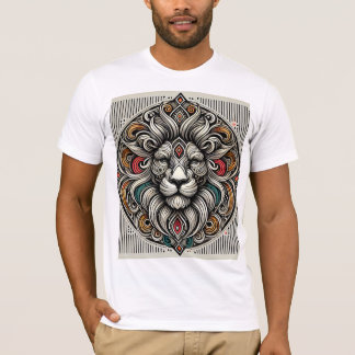 Majestic Mandala Lion T-Shirt