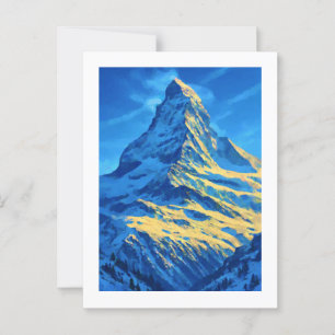 Majestic Matterhorn Postcard
