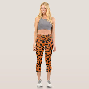 Majestic Menagerie of Animal-Inspired Vector Capri Leggings