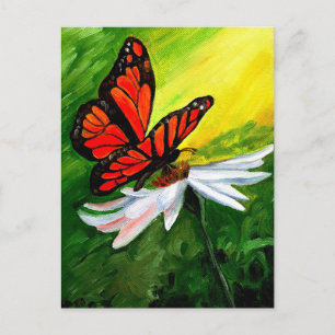 Majestic Monarch Butterfly Postcard