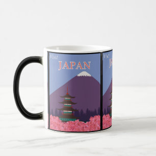 Majestic Mount Fuji: Japan Travel  Magic Mug