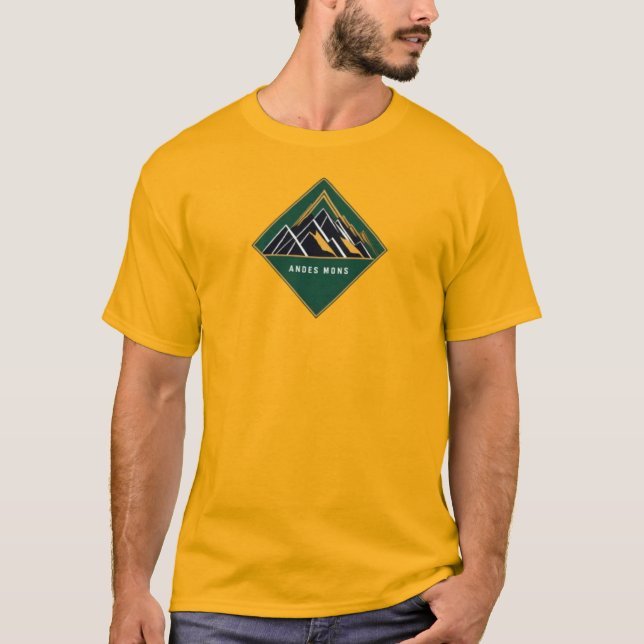 Majestic Mountain Peaks T-Shirt – Adventure Awaits (Front)