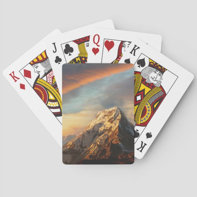 Majestic Mountain Playing Cards (Back)