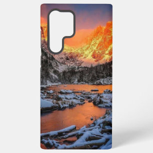 Majestic Mountain Sunset Winter Landscape Nature Samsung Galaxy Case