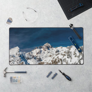 Majestic mountain Triglav, Slovenia Desk Mat