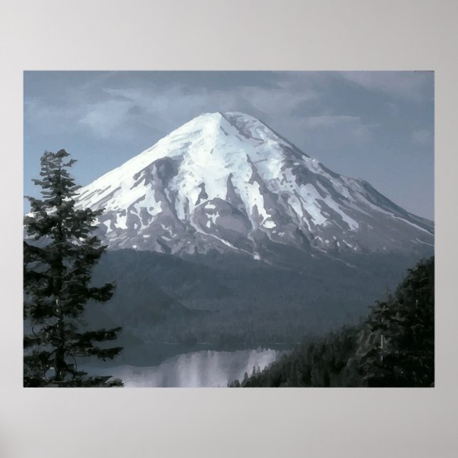 Majestic Mountian top Poster (Front)