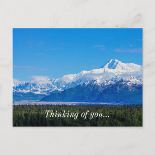 Majestic Mt McKinley Postcard