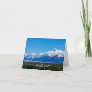 Majestic Mt McKinley Thank You Card