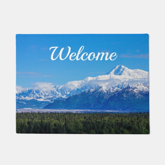 Majestic Mt McKinley Welcome Doormat (Front)
