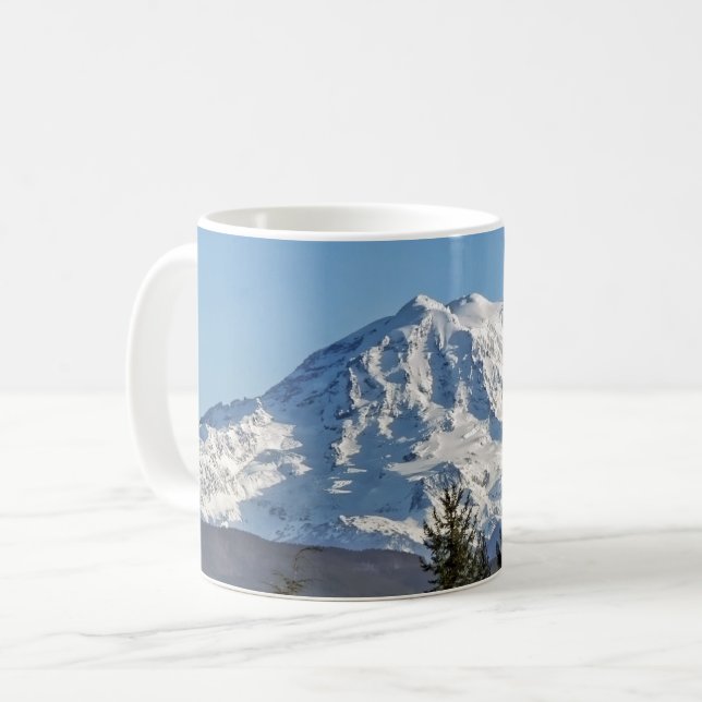 Majestic Mt. Rainier Coffee Mug (Front Left)