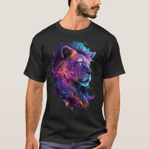 Majestic Nebulosa: Vibrant Cosmic Artistry T-Shirt