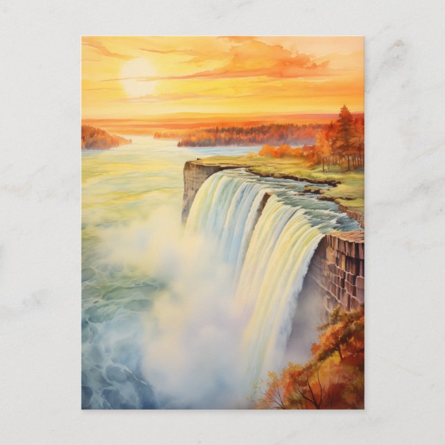 Majestic Niagara Falls #11 Postcard (Front)