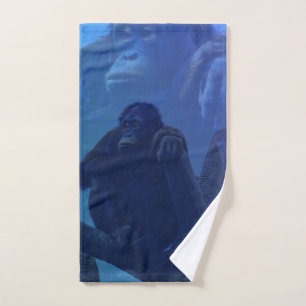 Majestic Orangutan Hand Towel