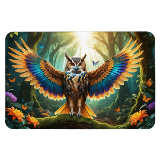 Majestic Owl Phoenix Hybrid Magnet
