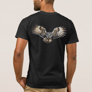 Majestic Owl Wings Spread Wildlife Nature Unisex  T-Shirt