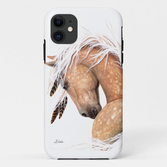 Majestic Palomino Horse by Bihrle Case-Mate iPhone Case (Back)