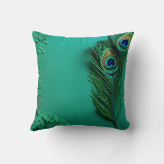 Majestic Peacock T-Shirt Cushion