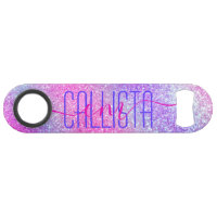 Majestic Pink Purple Nebula Galaxy Glitter