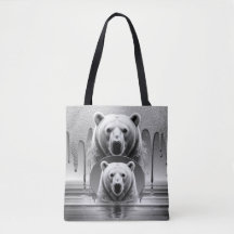 Majestic Polar Bear Head Arctic Wildlife 🐻❄️