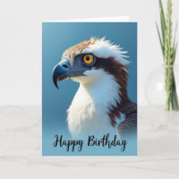 Majestic Raptor Birthday Card