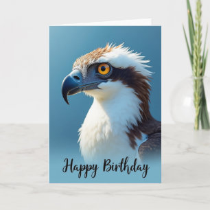 Majestic Raptor Birthday Card