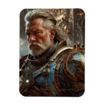 Majestic Regal King Flexible Photo Magnet