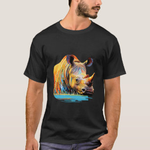 Majestic Rhinoceros Animal World Wildlife Beauty T-Shirt