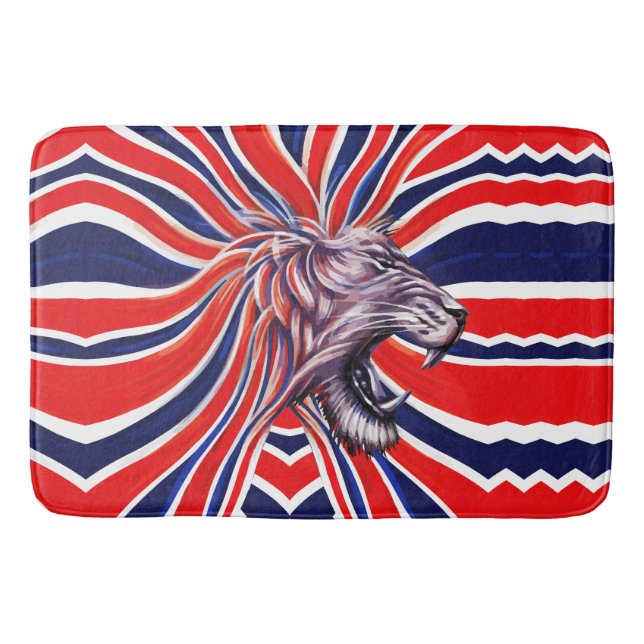 Majestic Roar Bath Mat (Front)