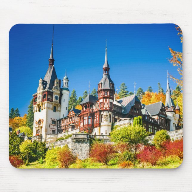 Majestic Romanian Landmark Design Mouse Pad (Front)