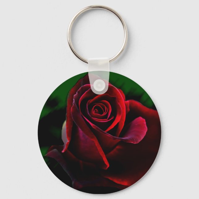 majestic rose key ring (Front)