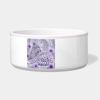 Majestic Royal Purple Jewelled Leopard Art