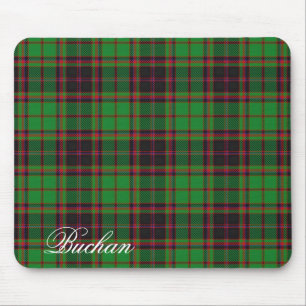 Majestic Scottish Clan Buchan Tartan Mouse Pad