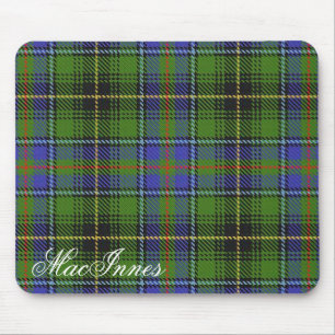 Majestic Scottish Clan MacInnes Tartan Mouse Pad