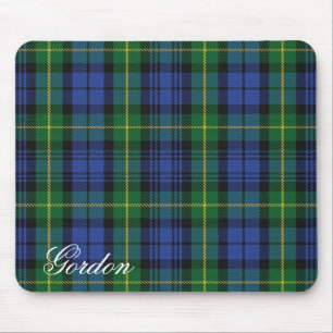 Majestic Scottish House of Gordon Clan Tartan Mouse Pad