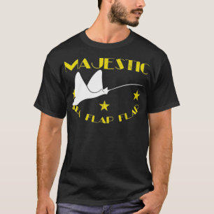 Majestic Sea Flap Sea Animal Lover Manta Ray  T-Shirt